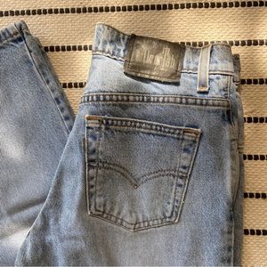 Levi’s Vintage Silver Tab Hipster Flare Light Wash Jeans